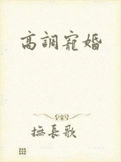 高调宠婚