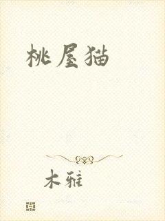 桃屋猫封面