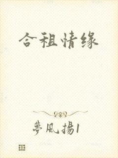 合租情缘