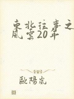 东北往事之黑道风云20年
