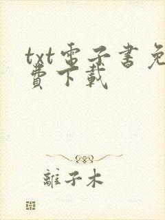《txt电子书免费下载》小说封面