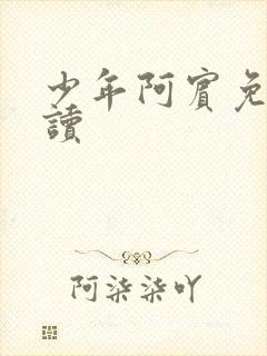 少年阿宾免费阅读
