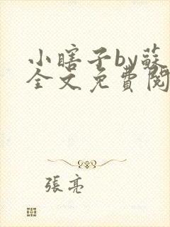 小瞎子by苏软全文免费阅读