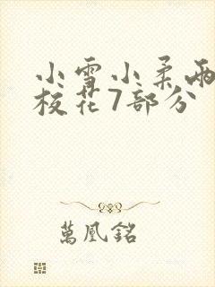 小雪小柔两个大校花7部分