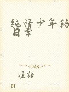 《纯情少年的雌堕日常》小说封面