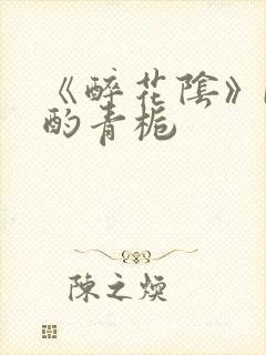 《醉花阴》by酌青栀