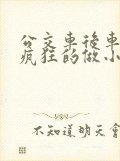 公交车后车座的疯狂的做小