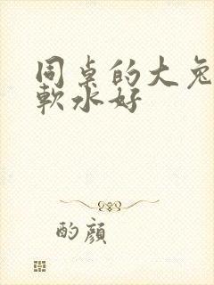 同桌的大兔子好软水好