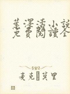 叶泽涛小说全文免费阅读全文