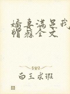 娇妻满足我的绿帽瘾全文