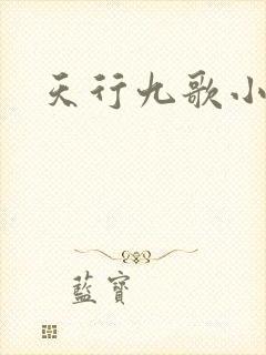 天行九歌小说