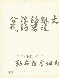 公狼的粗大挺进我的密道