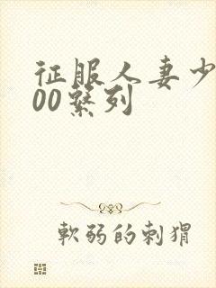 征服人妻少妇500系列