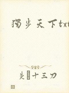独步天下txt