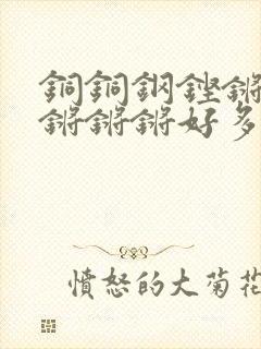 铜铜钢铿锵锵锵锵锵锵好多少阅读