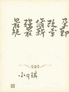 最强修改孕妇系统最新章节