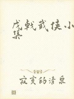 戊戟武侠小说全集