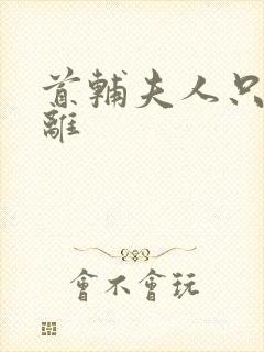 首辅夫人只想和离