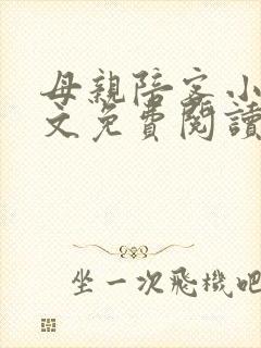 母亲陪客小说全文免费阅读