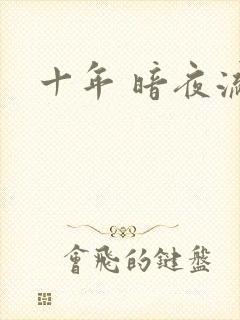 十年 暗夜流光