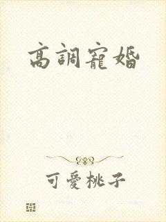 高调宠婚