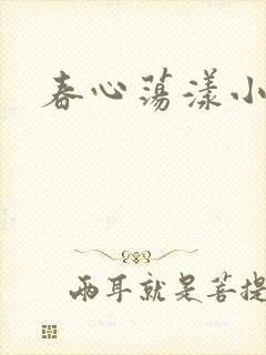 春心荡漾小说