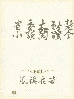 省委大秘楚东恒小说阅读全文