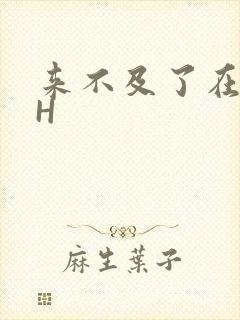 来不及了在车CH