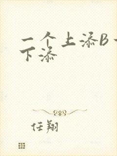 一个上添B一个下添