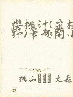 樱桃汁(宋枝江野)笔趣阁小说