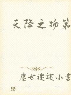 天降之物第一季