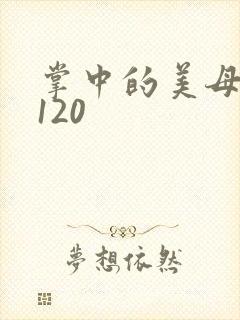 掌中的美母版主120