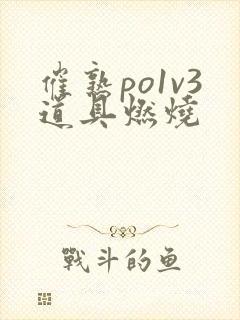 催熟po1v3道具燃烧