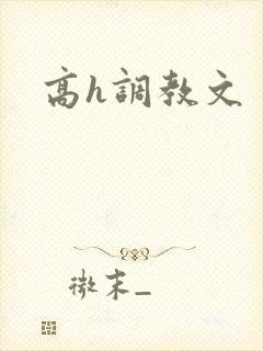 高h调教文