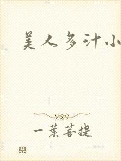 美人多汁小说
