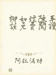 柳如烟陈平安小说免费阅读全文