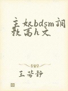 主奴bdsm调教高h文