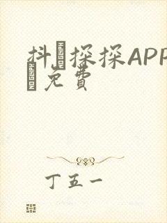 抖抈探探APP汅免费