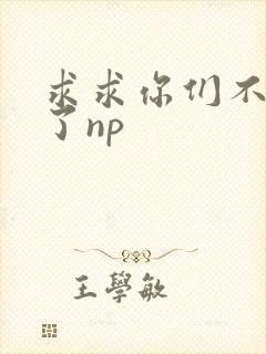 求求你们不要做了np