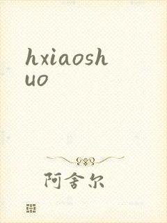 hxiaoshuo封面