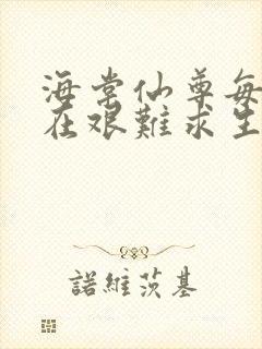 海棠仙尊每天都在艰难求生