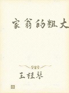 《家翁的粗大》小说封面