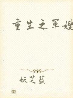 《重生之军嫂》小说封面