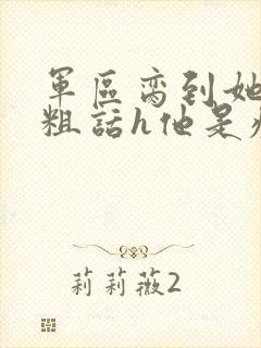 军区脔到她哭h粗话h他是疯批