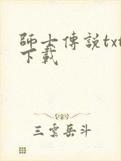 师士传说txt下载
