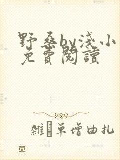 野桑by浅小说免费阅读