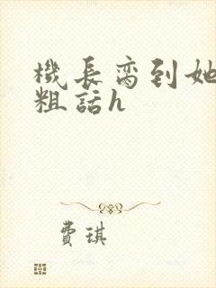 机长脔到她哭h粗话h