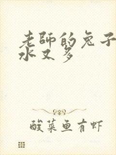 老师的兔子又软水又多