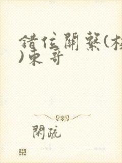 错位关系(校园)东哥封面