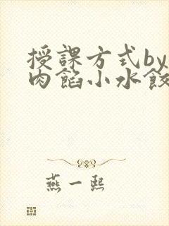 授课方式by 肉馅小水饺